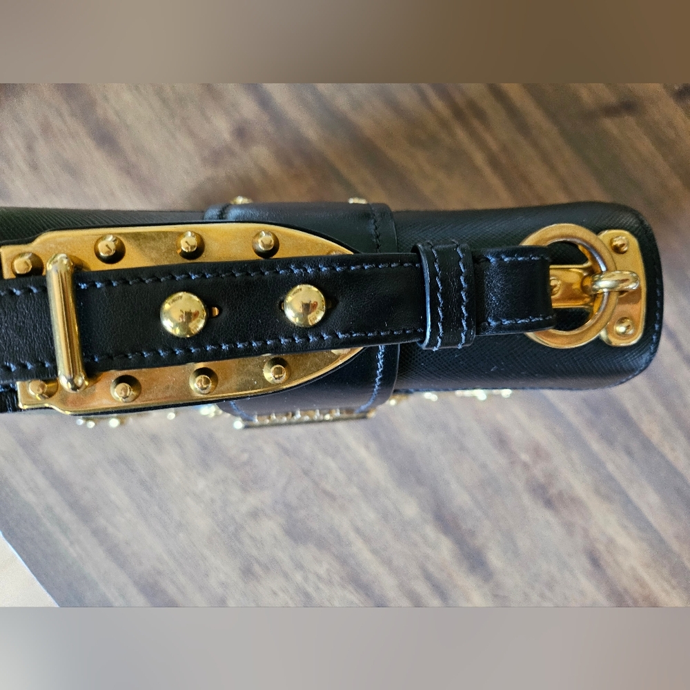 *LAST CHANCE* Prada Olive Cahier Bag - Picture 9 of 13